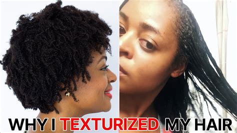 Why I Really Texturized Relaxed My Natural Hair Youtube