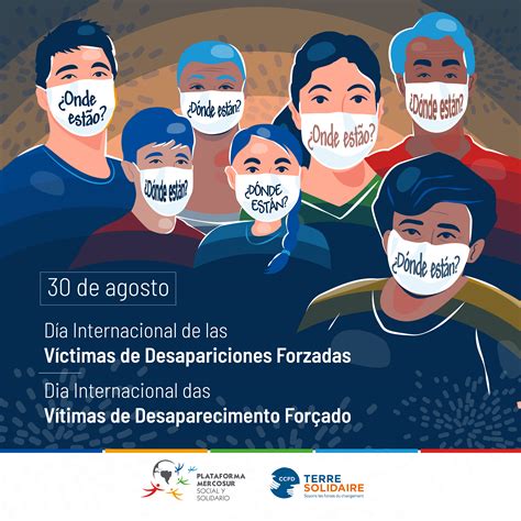 D A Internacional De Las V Ctimas De Desapariciones Forzadas Mercosur