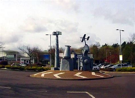 Forge Retail Park Telford Interesting Sculpture At The E Flickr