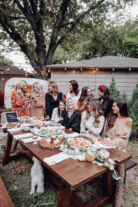 Hosting A Friendsgivings Party One Small Blonde Dallas Fashion Blogger