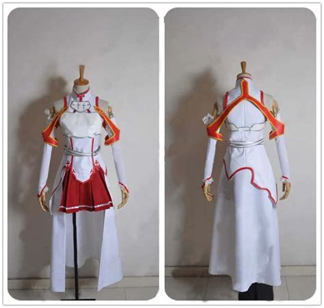 Anime Sword Art Online Asuna Yuuki Cosplay Costume For Womancosplay