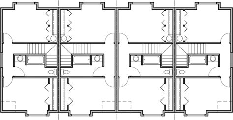 4 Plex Plans 2 Story Townhouse 2 Bedroom 4 Plex Plans F 536