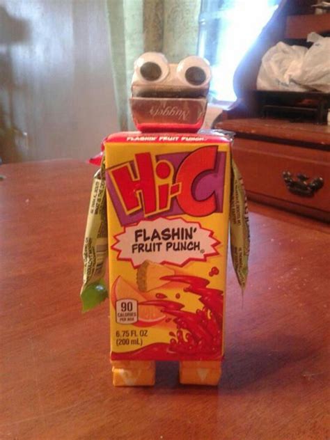 Juice Box Robot Juice Box Robot Juice Boxes Pops Cereal Box