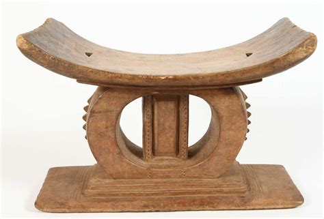 Traditional Handcarved African Stools Authentic Ashanti Stool From Ghana Furniture Dining Room