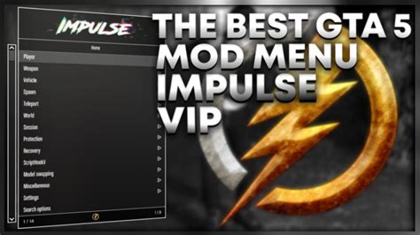 The Best Gta 5 Mod Menu Impulse Vip 2020 Showcase Youtube