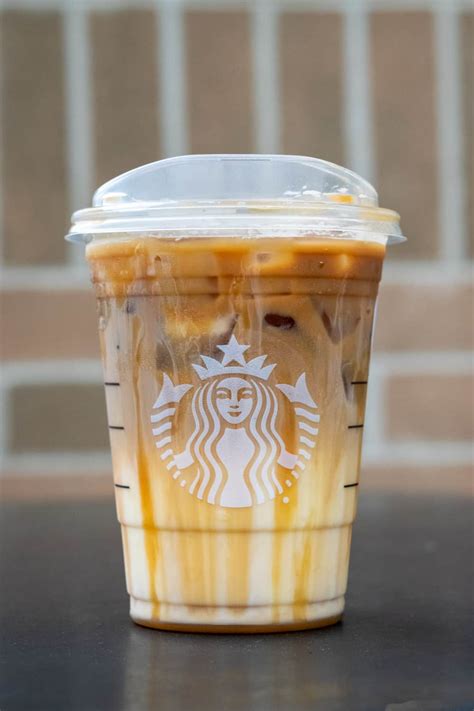 Starbucks Caramel Drinks Hot Iced Blended Beverages Grounds