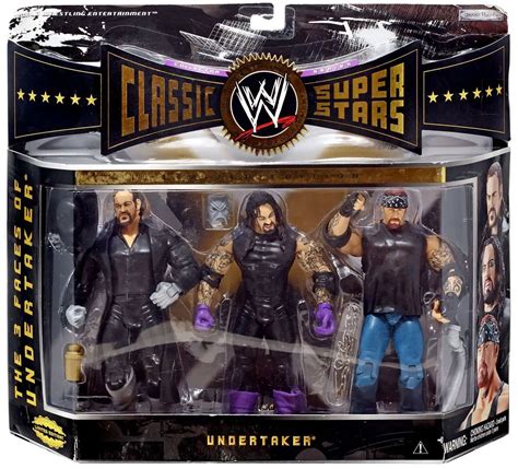 Wwe Wrestling Classic Superstars Series 3 3 Faces Of The Undertaker