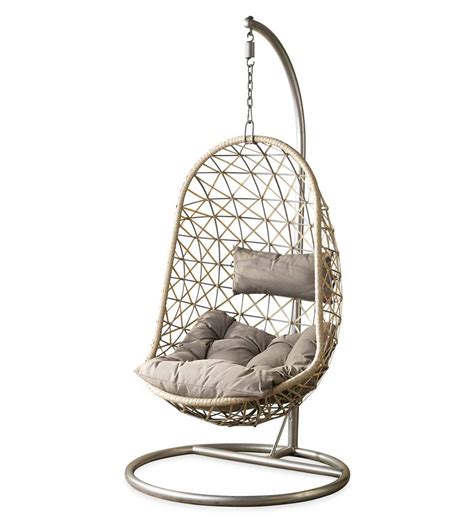 Metal Rattan Hanging Egg Chair Outdoor Furniture Product Type