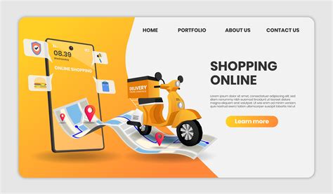 What is the cheapest food delivery service in 2020? Food delivery service landing page - Download Free Vectors ...