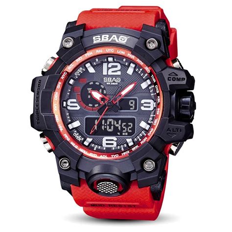 Buy H0823sbao Watch Led Men Waterproof Sports Watches Shock Digital