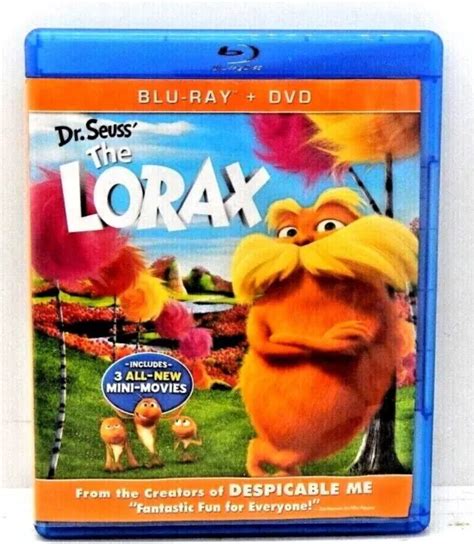 Dr Seuss The Lorax Blu Raydvd 2 Disc Set Includes Digital Copy