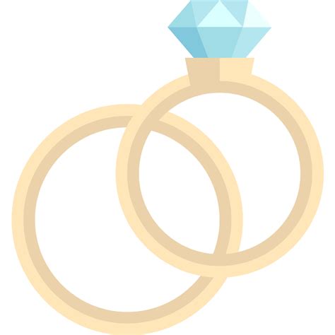 Wedding Rings Vector SVG Icon - SVG Repo