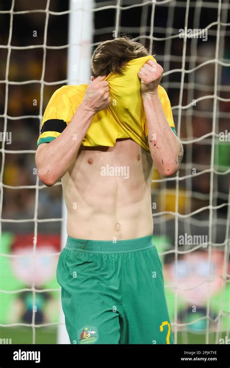 Australia V Ecuador Socceroos Welcome Home Series Stock Photo Alamy