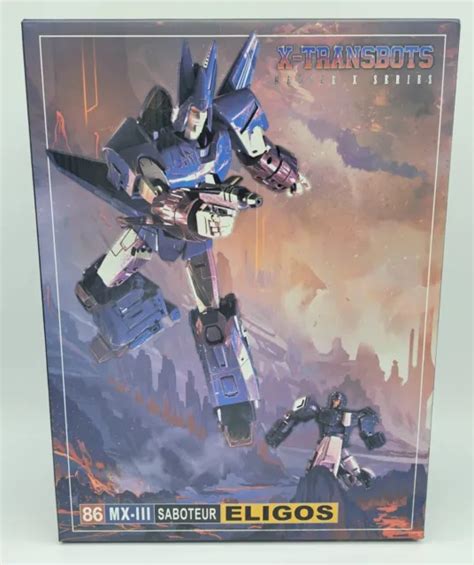 Transformers X Transbots Saboteur Eligos Masterpiece Cyclonus Mx Mp