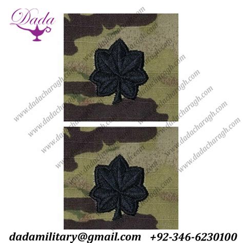 Army Air Force Embroidered Ocp Sew On Officer Rank Insignia Lieutenant