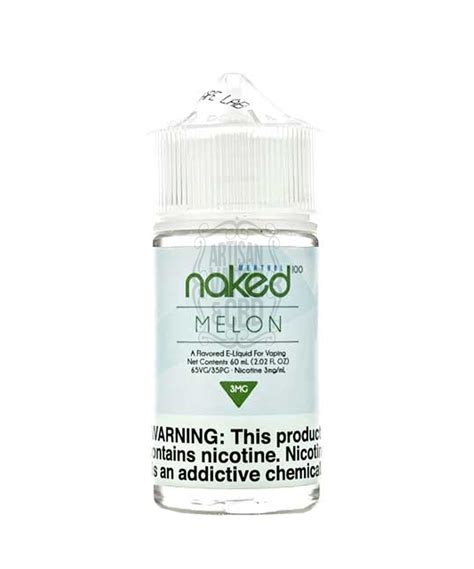 naked 100 60ml melon artisan vapor and cbd l vape shop l smoke shop delta 8 thc elf bar eb