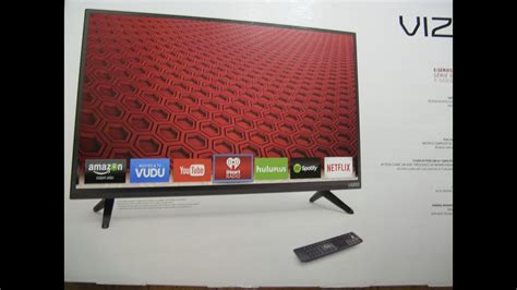 Vizio E32 C1 32 Inch 1080p Smart Led Tv Unboxing And Setup Youtube