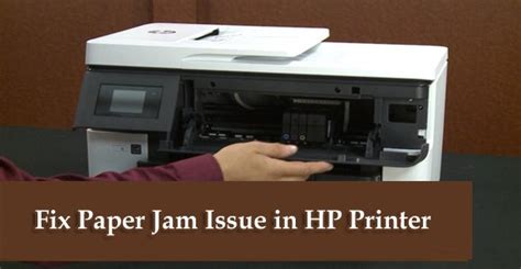 How To Fix Paper Jam Error In Hp Printer