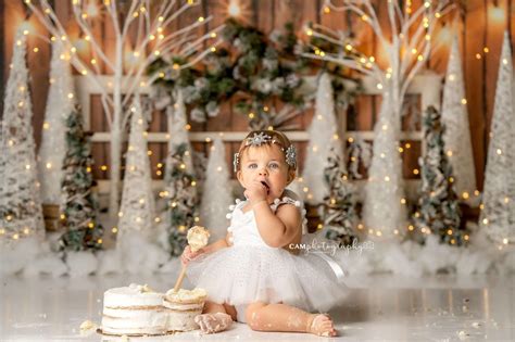 Snow Princess Dress First Birthday Romper Winter Wonderland Etsy