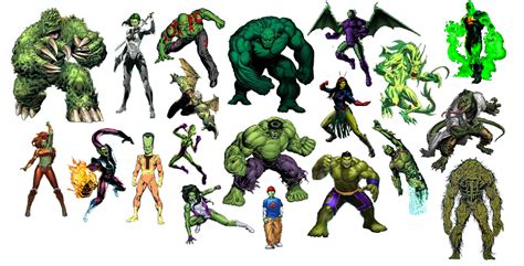 Marvel Characters With Green Skin Quiz By Bhalverson01