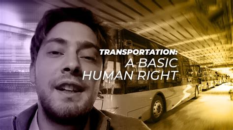 transportation a basic human right video zdnet