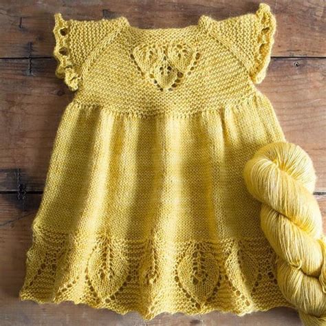 Sproutlette Baby Dress Baby Dress Baby Knitting Patterns Knitting