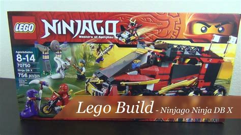 Lets Build Lego Ninjago Ninja Db X Set 70750 Part 1 Youtube