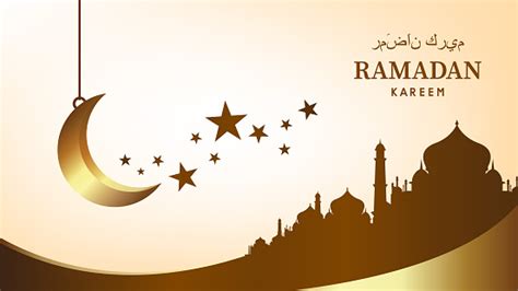 Ramadan Kareem Banner Design Islamic Background Vector Illustration