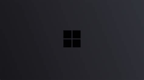 1600x900 Windows 10 Logo Minimal Dark 1600x900 Resolution Wallpaper Hd