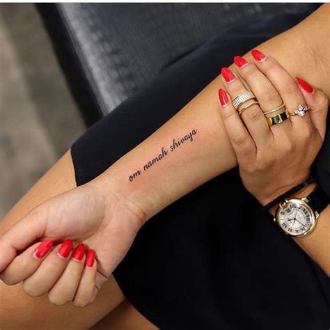 Text Tattoo Wrist Tattoos Words Trendy Tattoos Meaningful Wrist Tattoos