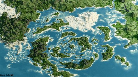 Minecraft Huge Map Custom Terrain