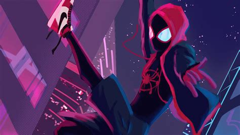 2560x1440 Miles Morales Spiderverse Swing 1440p Resolution Hd 4k