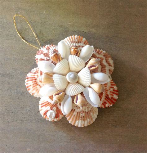 Shell Mirror Ornament Shell Crafts Shell Crafts Diy Seashell