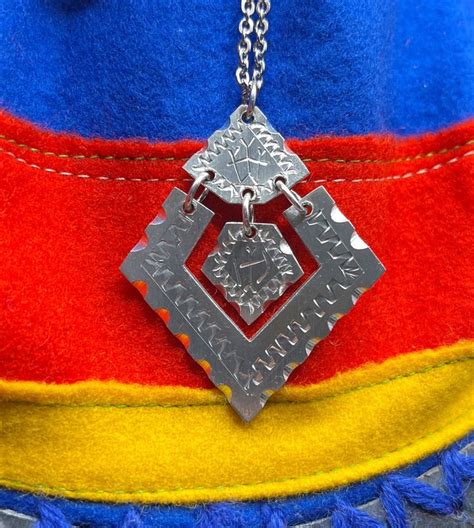 Rare Sami Traditional Craft Necklace Jokkmokk Sweden Etsy Sweden