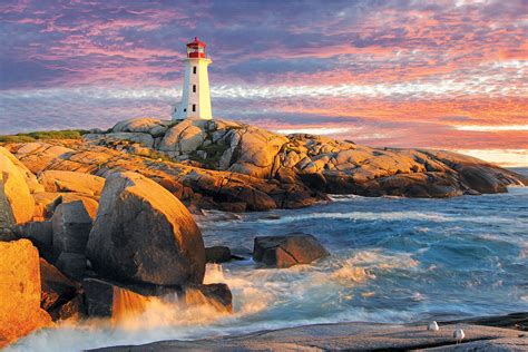 For visitors, nova scotia offers beaches, history, rugged wilderness parks, a mix of celtic, acadian french, and indigenous cultures. Peggy's Cove Lighthouse - Nova Scotia - Athena Posters