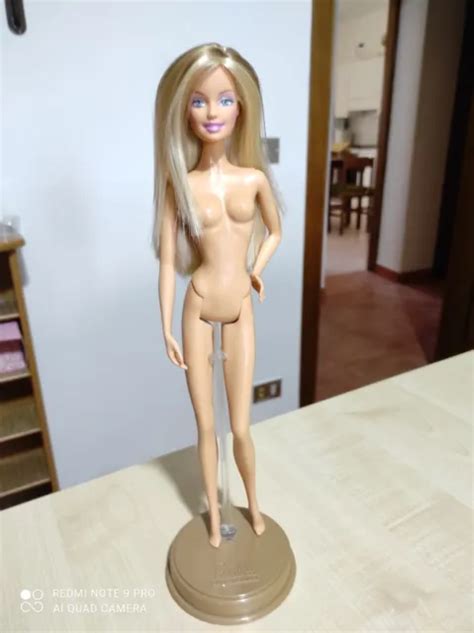 Barbie Reroot Nuda Nude Naked Model Doll Collection Mattel Eur Picclick Fr