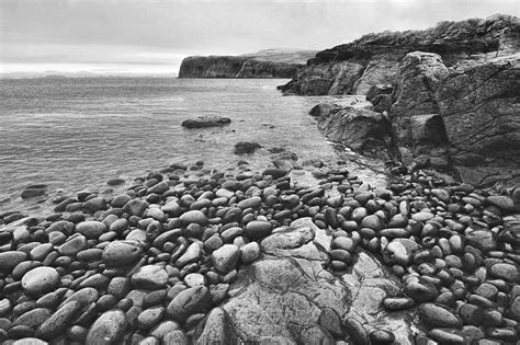 Free Images Beach Sea Coast Sand Rock Ocean Black And White