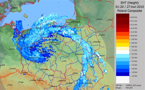 Weather forecast & widget & radar. Mapa Radarowa Opadów | Mapa