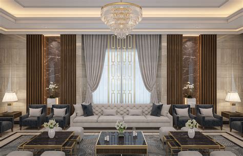 Luxury Majles Interior Design On Behance Living Room Design Decor