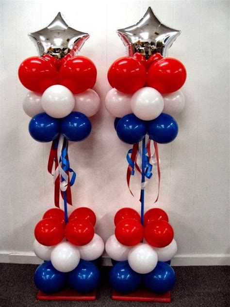 Product titleanagram 18in 4th of july sparks 18 in foil balloon, red white blue. 40 Creative Balloon Decoration Ideas for Parties | patriotic | 4th of july decorations, Balloon ...