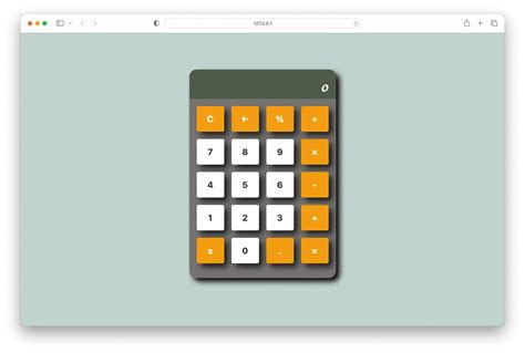 Make A Simple Calculator Using Html Css And Js With Source Code Codewithcurious