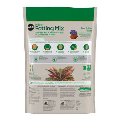 Miracle Gro® Indoor Potting Mix 6 Qt Smiths Food And Drug