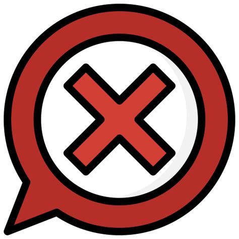 Denied Free Communications Icons