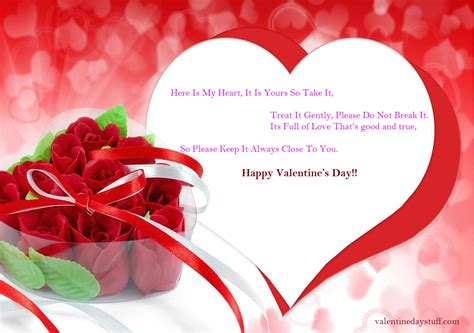 Valentine Heart Messages Photos Cantik