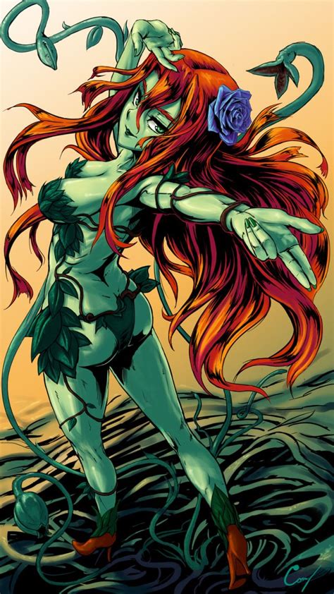 Insane Hot Supervillain Poison Ivy Hardcore Nude Pics Luscious