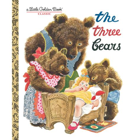 Little Golden Book Classics The Three Bears Hardcover