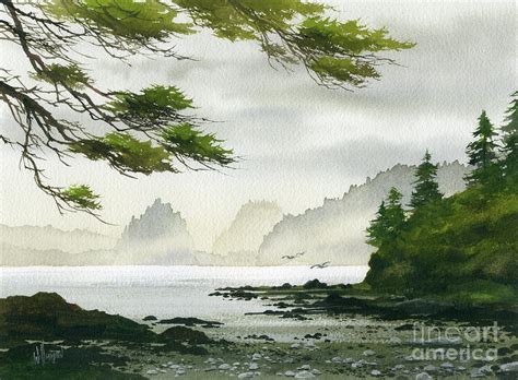 Coastal Pacific Northwest Painting By James Williamson Fine Art America