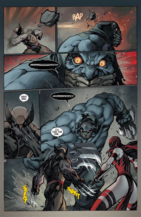 Excerpt Wolverine Dark Comics Marvel Comic Character