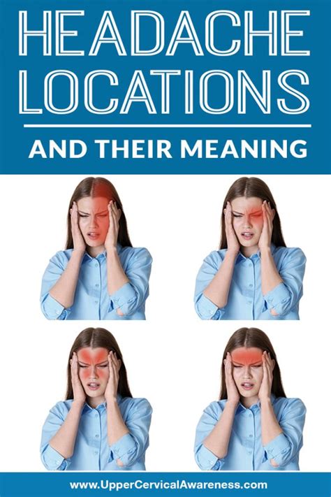 7 Headache Locations And Their Meaning And How To Get Relief