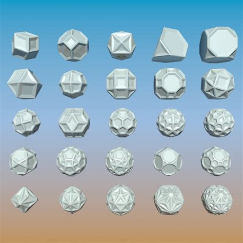 3d Geometric Shape Pack